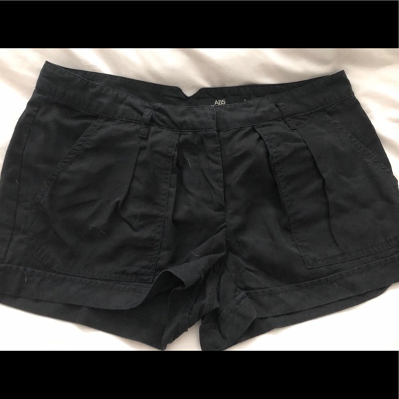 ABS Tencel Linen Blend Trouser Shorts 6 $88 - Picture 2 of 8